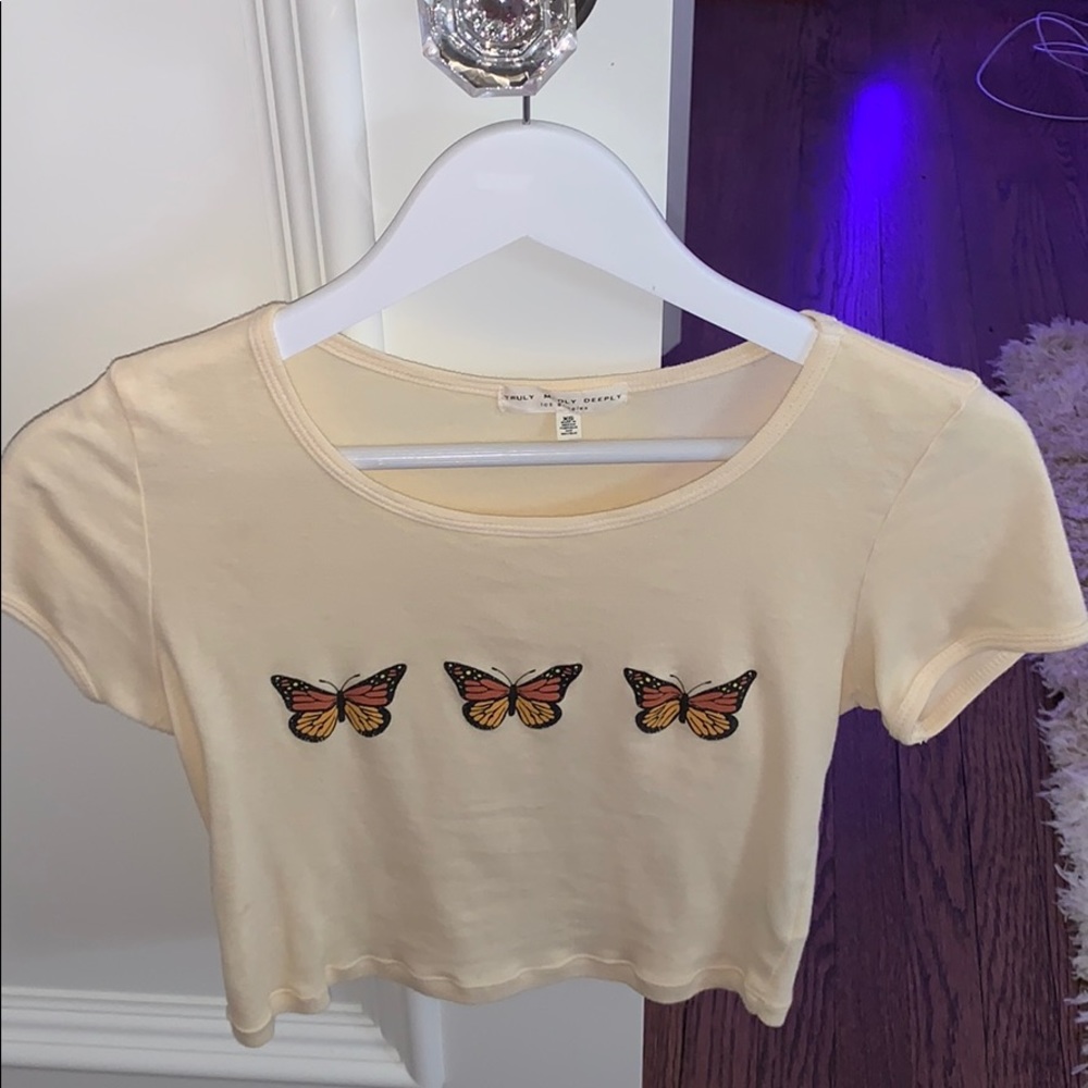 Urban outfitters butterfly shirt